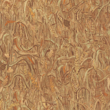 Wheat - Copper Wallpaper