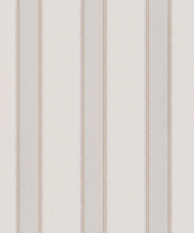 Fringy Stripe - Beige Wallpaper