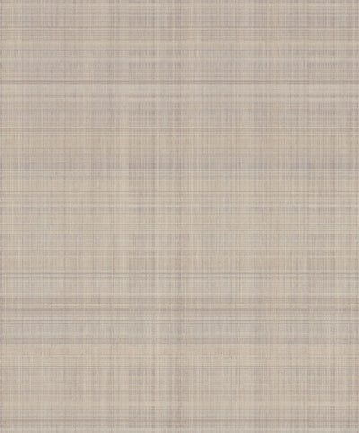 Funky Check - Natural Wallpaper