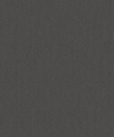 Blenheim Herringbone - Grey Wallpaper