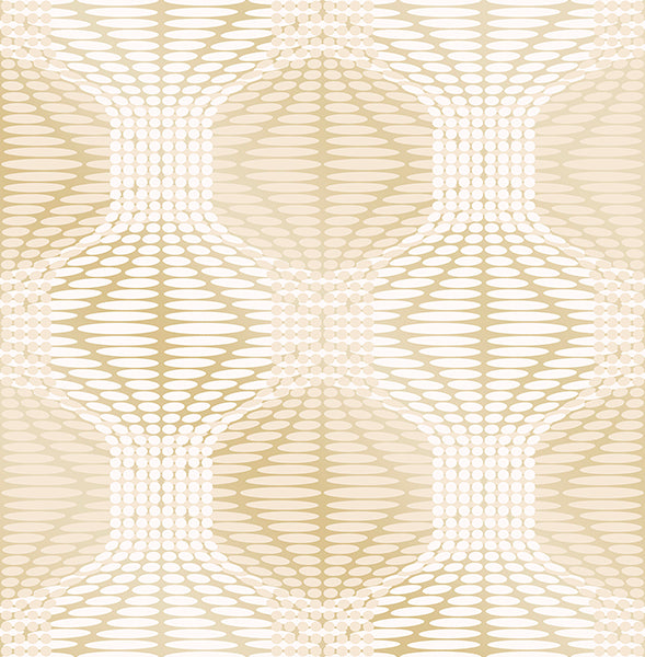 Optic Gold Geometric Wallpaper Wallpaper