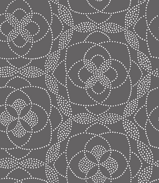 Cosmos Charcoal Dot Wallpaper Wallpaper
