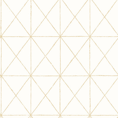 Intersection Gold Geometric Wallpaper Wallpaper