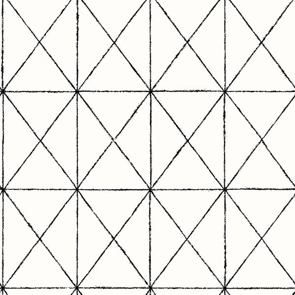 Intersection Black Geometric Wallpaper Wallpaper