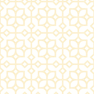 Maze Yellow Tile Wallpaper Wallpaper