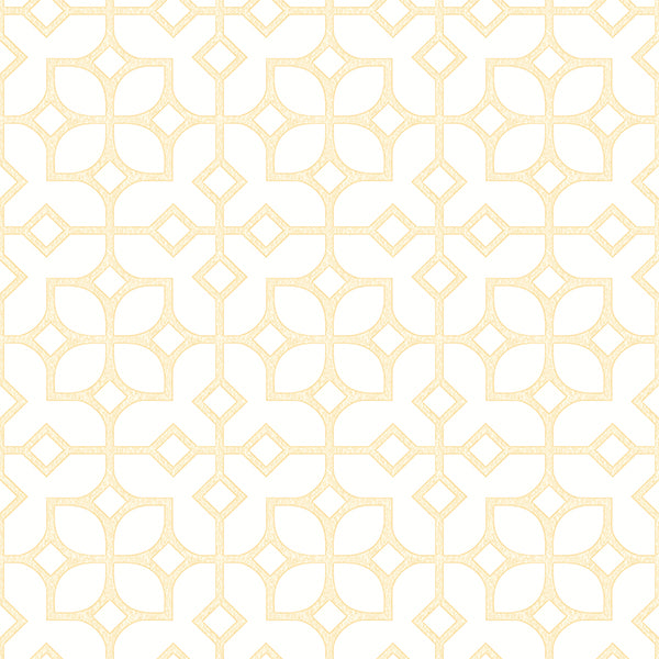 Maze Yellow Tile Wallpaper Wallpaper