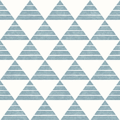 Summit Turquoise Triangle Wallpaper Wallpaper