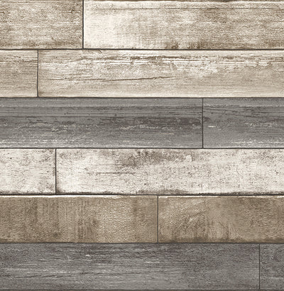 Weathered Plank Grey Wood Texture Wallpaper Wallpaper
