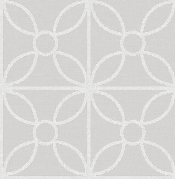 Savvy Neutral Geometric Wallpaper Wallpaper
