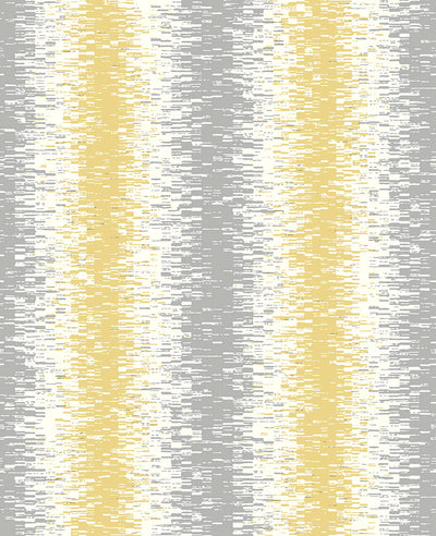 Quake Yellow Abstract Stripe Wallpaper Wallpaper