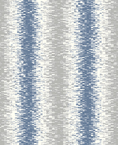 Quake Blue Abstract Stripe Wallpaper Wallpaper