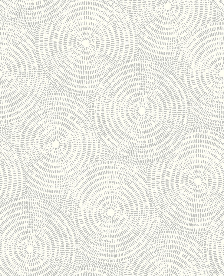 Ripple Grey Shibori Wallpaper Wallpaper