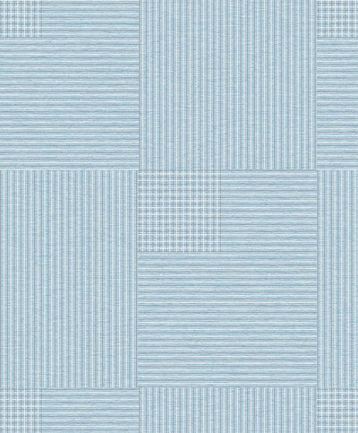 Ronald Blue Squares Wallpaper Wallpaper