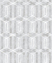Stormi Grey Geometric Wallpaper Wallpaper