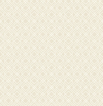 Puck Wheat Geometric Wallpaper Wallpaper