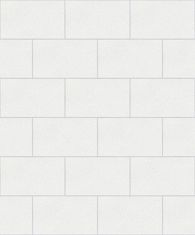 Angelo Ivory Subway Tile Wallpaper Wallpaper