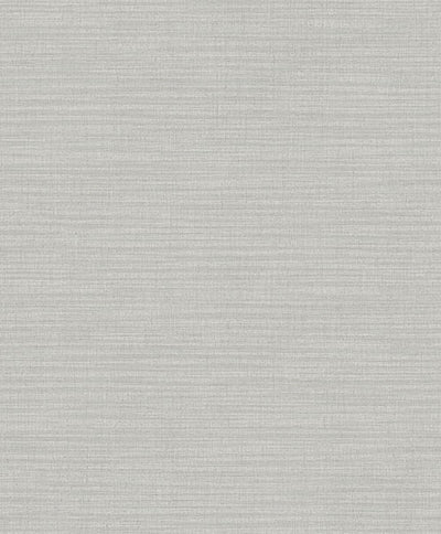 Perdita Grey Linen Wallpaper Wallpaper