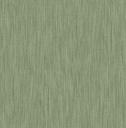 Chiniile Green Faux Linen Wallpaper Wallpaper