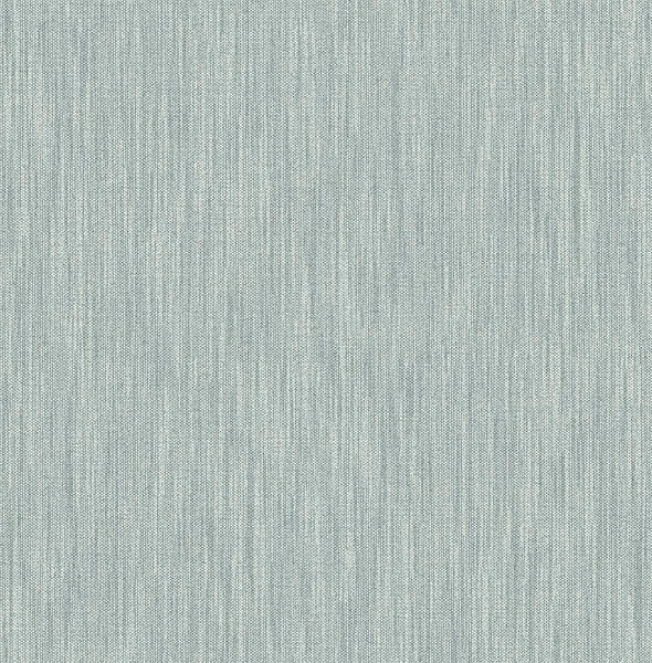 Chiniile Light Blue Faux Linen Wallpaper Wallpaper