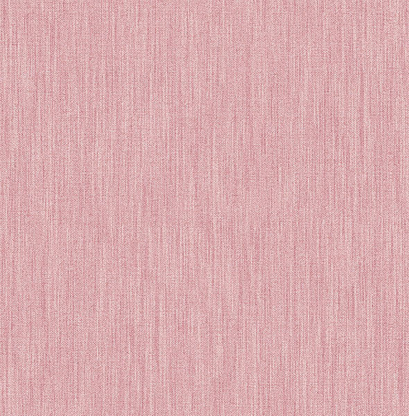 Chiniile Pink Faux Linen Wallpaper Wallpaper