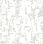 Ramble Grey Geometric Wallpaper Wallpaper
