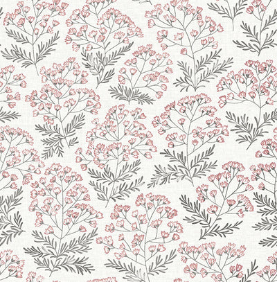 Floret Pink Flora Wallpaper Wallpaper