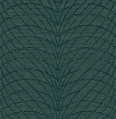 Aperion Dark Green Chevron Wallpaper Wallpaper