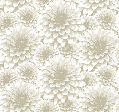 Umbra Beige Floral Wallpaper Wallpaper