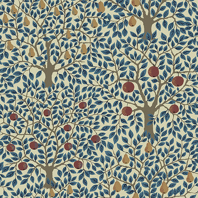 Pomona Blue Fruit Tree Wallpaper Wallpaper