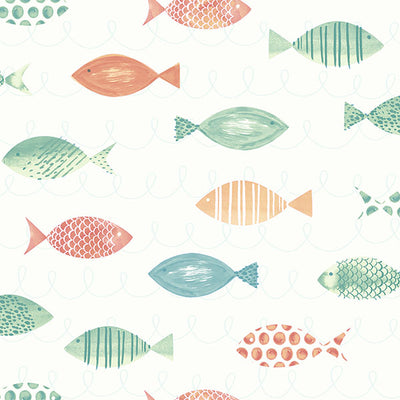 Key West Orange Sea Fish Wallpaper Wallpaper