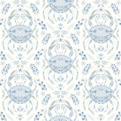 Annapolis Light Blue Crustation Wallpaper Wallpaper
