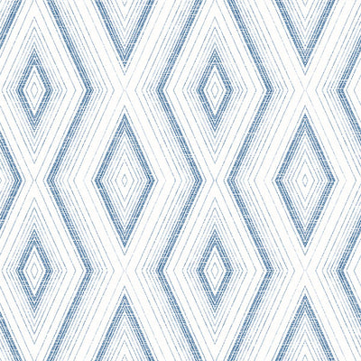 Santa Cruz Blue Geometric Wallpaper Wallpaper
