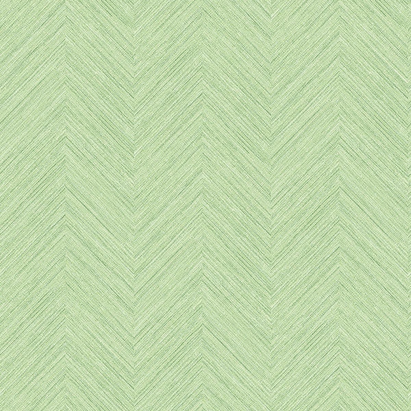 Caladesi Green Faux Linen Wallpaper Wallpaper