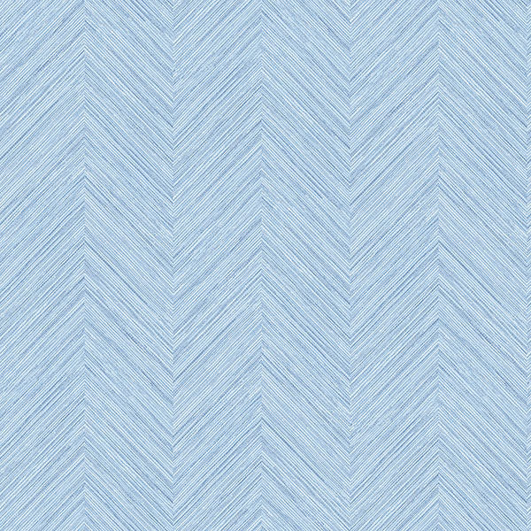 Caladesi Light Blue Faux Linen Wallpaper Wallpaper