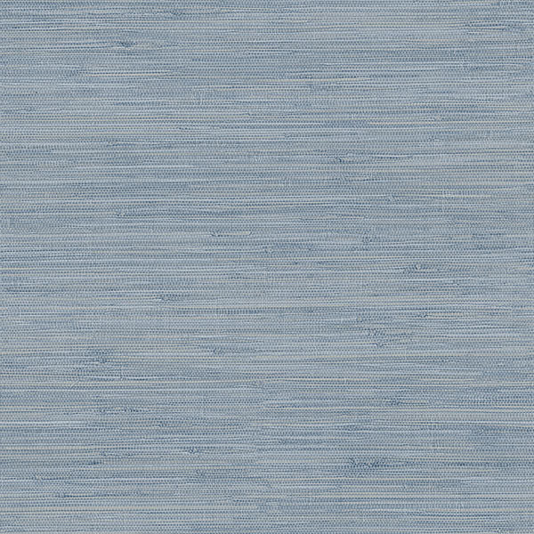 Waverly Blue Faux Grasscloth Wallpaper Wallpaper