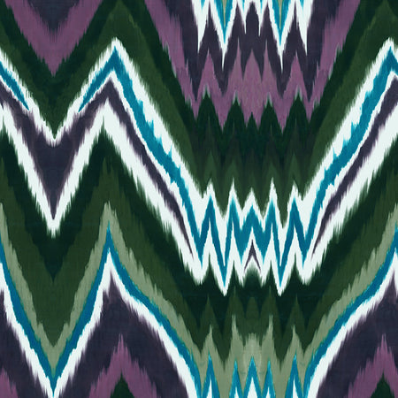 Glam Rock Ikat - Calm Wallpaper