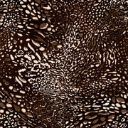 Snow Leopard - Chocolate Wallpaper