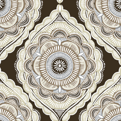 Gypsy - Umber Wallpaper