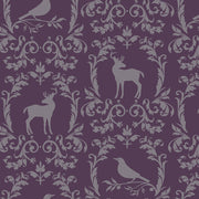 Fauna - Plum Wallpaper