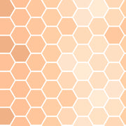 Honeycomb - Peach Wallpaper