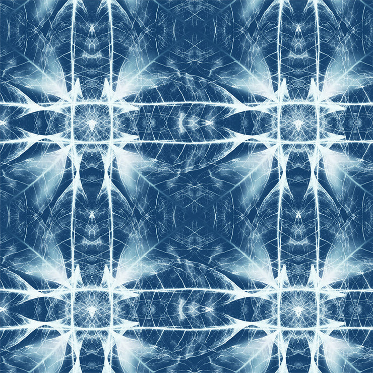 Synthesis - Cyanotype Wallpaper