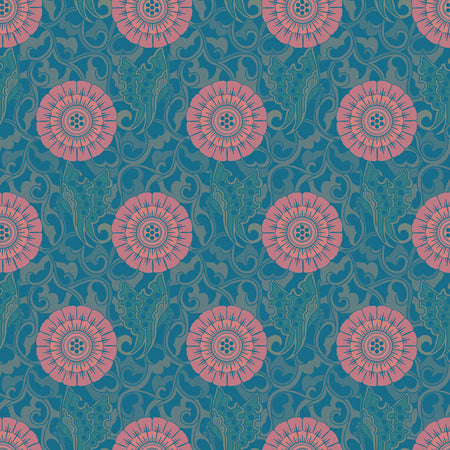 Social Butterfly - Antique Wallpaper