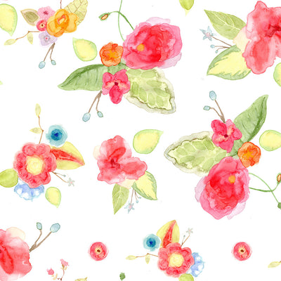 Watercolor Bouquet - Array Wallpaper