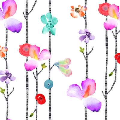 Totem Blossom - Pigment Wallpaper