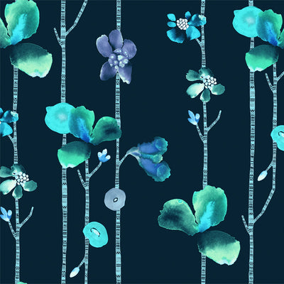 Totem Blossom - Wash Wallpaper