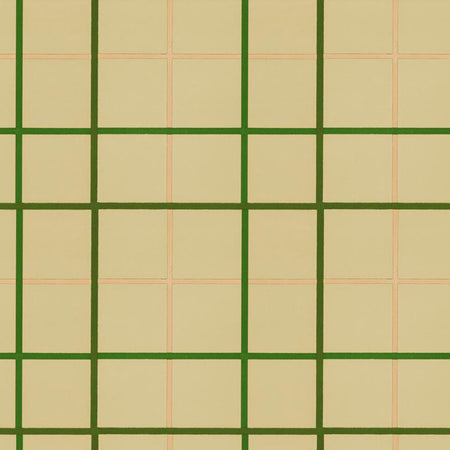 Tattersall - Walnut Wallpaper