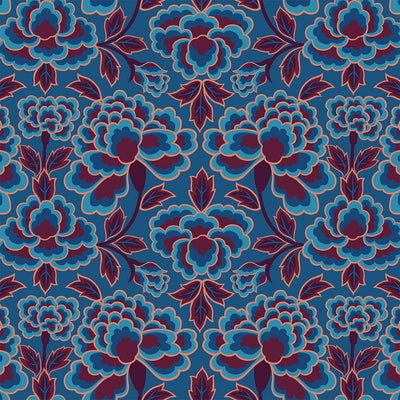 Peony Pop - Tinge Wallpaper
