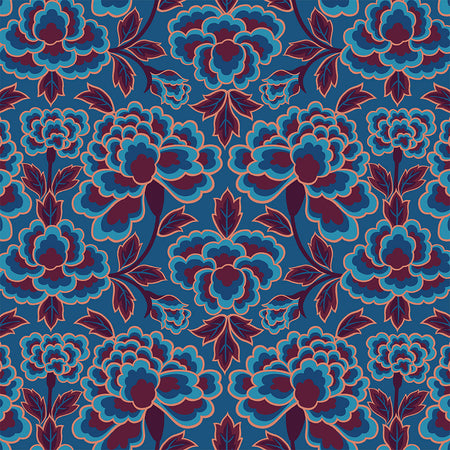 Peony Pop - Tinge Wallpaper