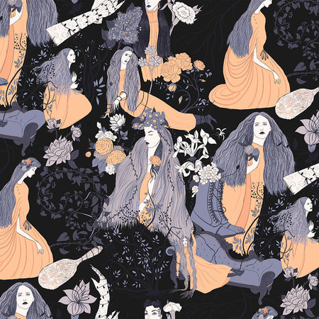 Femme Fleur - Fever Dream Wallpaper