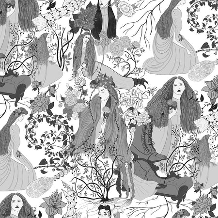 Femme Fleur - Hallucinate Wallpaper